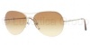 Burberry 3060 11452L Burberry Gold 3060 Aviator Sunglasses