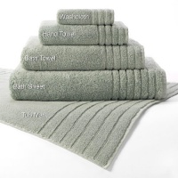 Super Zero Twist Hand Towel 16x30 Spa by Cotton Craft - 7 Star Hotel Bath Collection Pure Cotton - Beyond Luxury Softer than a Cloud - Other Sizes - Bath Sheet 35x70, Bath Towel 30x54, Wash Cloth 13x13, & Tub Mat 26x34 - Color range - White, Vanilla, Basi