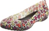 Crocs Women's Carlisa Leopard Ballet Flat