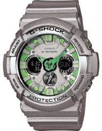 Casio G-Shock Grey Dial Men's Quartz Watch - GA200SH-8A