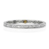 Delatori Silver Pompeii Thin Bangle