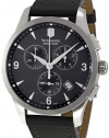 Victorinox Swiss Army Alliance Chronograph Black Strap Mens Watch 241479