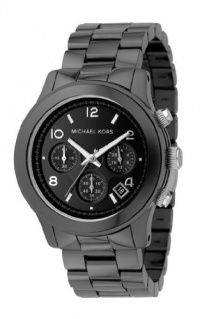 Men's Sport Watch with Black Chronograph Dial [Watch] Michael Kors