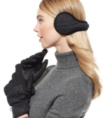 Whether you're hitting the slopes or out walking the dog, these cozy quilted ear warmers from 180s will keep you warm. With faux fur lining and wind-resistant shell, they're the perfect winter accessory wherever you go.