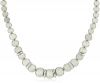 Nine West Chain Reaction Silver-Tone Uniform Ball Collar Necklace