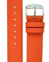 Fits Philip Stein Size 1 18mm Creamcicle Orange Calf Leather Watchband with Spring Bars By JP Leatherworks