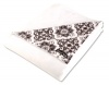 Trend Lab Receiving Blanket, Versailles Print Black