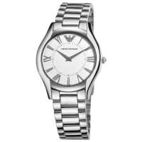 Armani Super Slim Bracelet Silver Dial Women's watch #AR2056