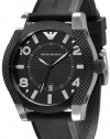 Armani Sport Two-Tone Steel Black Dial Men's Watch #AR5838