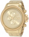 Vestal Men's ZR3005 ZR-3 Minimalist Oversized Gold Chronograph Watch