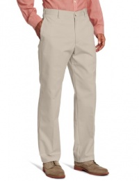 IZOD Men's American Chino Flat-Front Metrix-Fit Pant