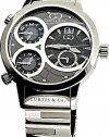 Curtis & Co. 2013 Big Time World Stainless Steel Grey Dial Swiss Made Numbered Limited Edition Watch