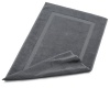 Pinzon Luxury Banded Bath Mat, Platinum