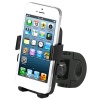 iOttie One-Touch Bike Mount Holder for iPhone 5 4S 4 3GS iPod Touch Samsung Galaxy S4 S3 S2 Nokia Lumia 920 HTC OneX EVO 4G Rhyme DROID RAZR MAXX Google Nexus LG Optimus G BlackBerry Z10 Torch Compact Size GPS