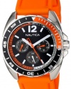 Nautica Unisex N09908G Sport Ring Multifunction Orange Box Set Watch