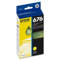 Epson T676XL420 DURABrite Ultra 676 Inkjet Cartridge-Yellow