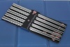 3 River 10 pc Chopstick Stainless Steel Chopsticks 5 Pairs spiral