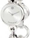 Movado Women's 0606488 Circlo Stainless Steel Silver Museum Dial Bracelet Watch