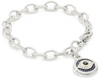 Judith Ripka Lucky Evil Eye Charm Bracelet