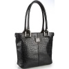 AK Anne Klein Perfect Tote Small Croc (Black)