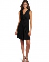 Wrapper Juniors Sleeveless V-Neck Dress