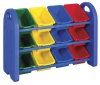 ECR4Kids 3-Tier Toy Storage Organizer with 12 Bins