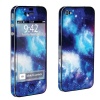 Apple iPhone 4 or 4s Full Body Vinyl Decal Sticker Skin Blue Space By Skinguardz