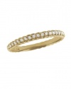 Effy Jewlery 14K Yellow Gold Diamond Ring, .20 TCW Ring size 7