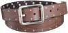 Kenneth Cole Men's Nail Head Studded Jean Belt,Brown,42