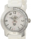 Juicy Couture Women's 1900548 BFF White Jelly Strap Watch