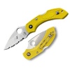 Spyderco Dragonfly2 FRN H-1 Spyder Edge Knife, Yellow