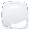 Bormioli Rocco Eclissi Clear Square Dinner Plates, Set of 12