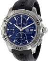 TAG Heuer Men's CAP2112.FT6028 Aquaracer Blue Chronograph Dial Watch