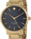 Kate Spade Watches Women's 1YRU0004 Bracelet Gold Black Dial Gramercy Watch