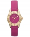 Stand out from the crowd. This bold watch from Marc by Marc Jacobs bursts through with a stunning color combo.