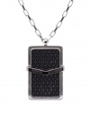 Armani Exchange Mens Logo Layered Dogtag Necklace