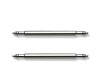 Two Stainless Steel Watchband Spring Bar Pins For Attaching Watch Band To Watches 18 mm