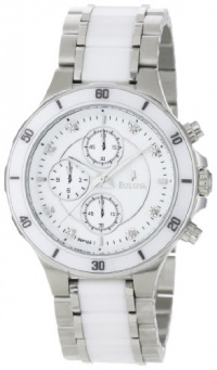 Bulova Women's 98P125 Substantial Ceramic and Stainless-Steel Construction Watch