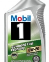 Mobil 1 96995 Synthetic 0W-20 Motor Oil - 1 Quart (Case of 6)