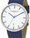 Stuhrling Original Men's 244.3315C2 Classic Fairmount Swiss Quartz Date Blue Watch