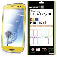 SQ1 [Mercury] Matte Finish Color Screen Protector for Samsung Galaxy S3 (Yellow) [Revised Version]