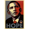 Barack Obama FAIREY (Hope) RARE Campaign Poster 24 x 36