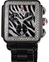 Michele Women's MWW06F000013 Deco Safari Zebra Chronograph Watch