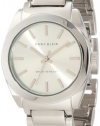 Anne Klein Women's AK/1061SVSV Round Silver Tone Watch