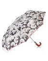 Cheer up those rainy days with a pretty floral print umbrella accented by neon trim.