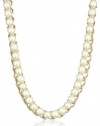 Anne Klein MALABAR Gold-Tone Graduated Pearl Necklace, 17