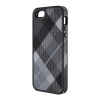 Speck Products FabShell Fabric-Covered Case for iPhone 5 - Retail Packaging - MegaPlaid Black