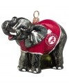 Ride the Crimson Tide through Christmas and make Big Al a big part of your celebration with this hand-painted ornament from Joy to the World.