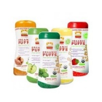 HAPPYBABY Organic Puffs Sampler (6 Count)