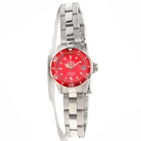 Invicta Women's 12522 Pro-Diver Red Dial Watch